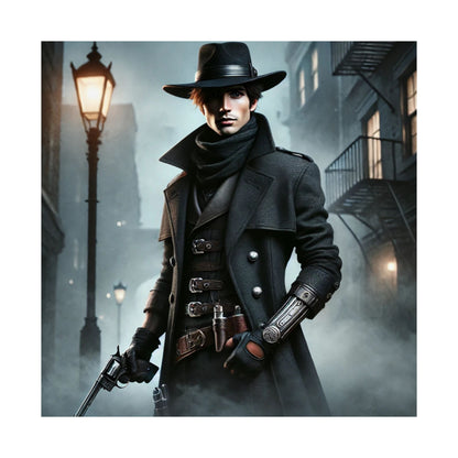Gunslinger Matte Poster – Gritty Western-Inspired Wall Art for Gamers & Storytellers