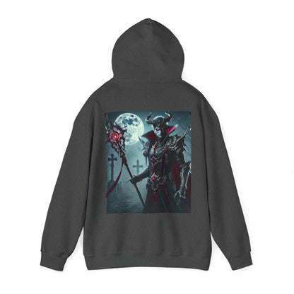 Fantasy Unisex Hooded Sweatshirt - Dark Sorcerer Design