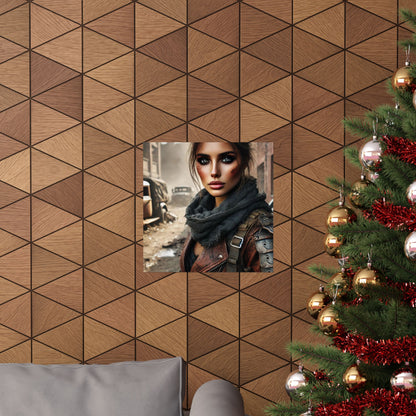 Bring the Wasteland to Your Walls – Matte Vertical Poster by Arctic Threadworks