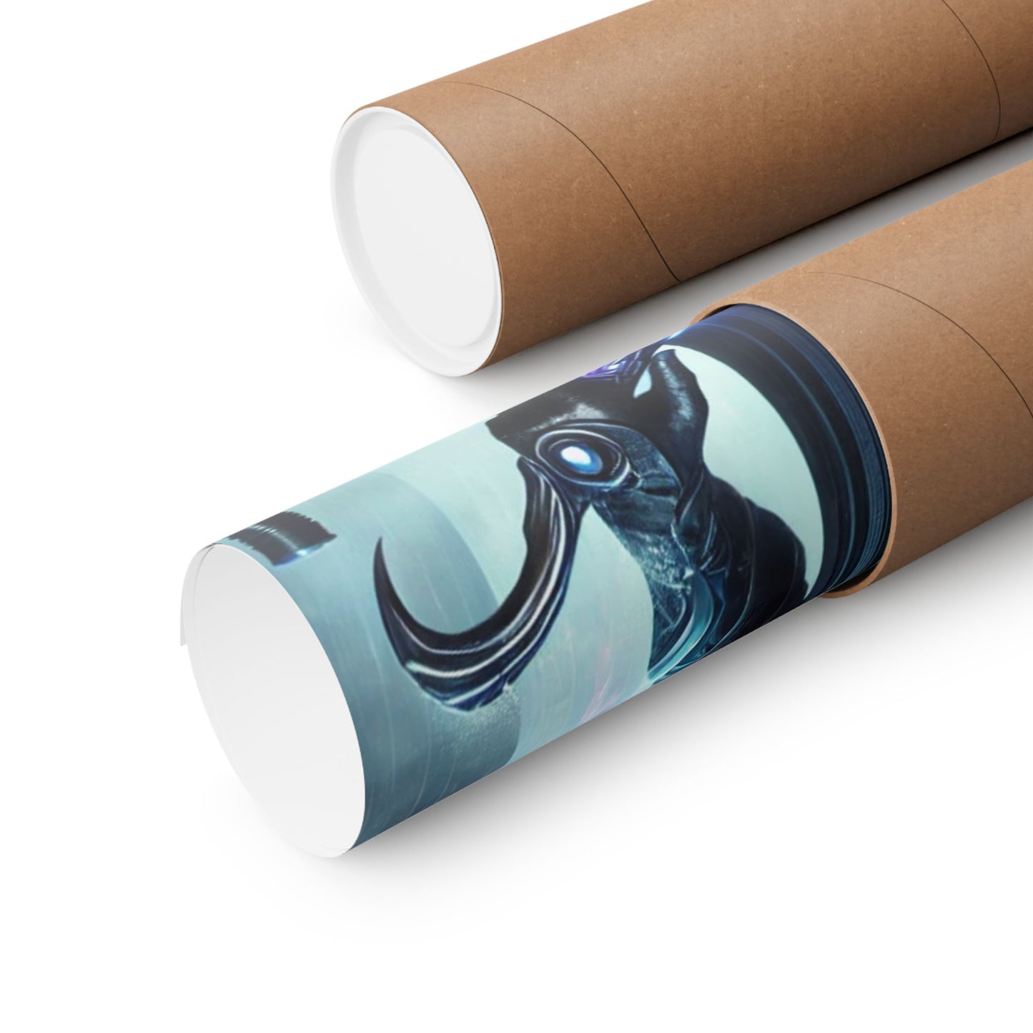 Wraith Cyberpunk Art Poster – Ignite Your Walls with Futuristic Energy