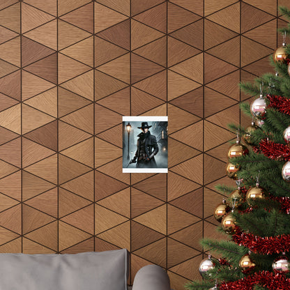 Gunslinger Matte Poster – Gritty Western-Inspired Wall Art for Gamers & Storytellers