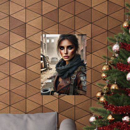 Bring the Wasteland to Your Walls – Matte Vertical Poster by Arctic Threadworks