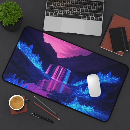 Enchanted Crystal Desk Mat | Aesthetic Desk Accessory for Gamers & Creatives, Gift for Holidays, Home Office Decor, Unique Stationery