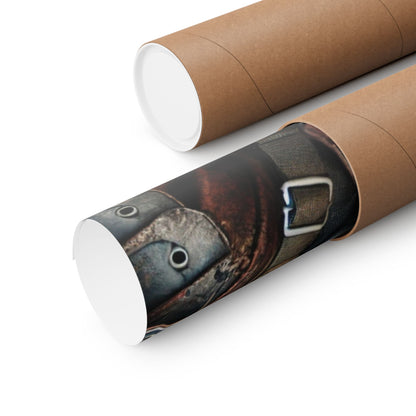 Bring the Wasteland to Your Walls – Matte Vertical Poster by Arctic Threadworks