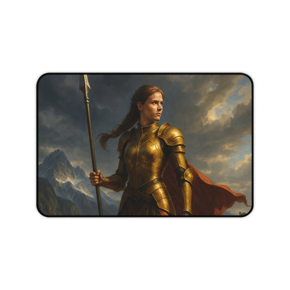 Fantasy Warrior Desk Mat - Gaming & Office Decor