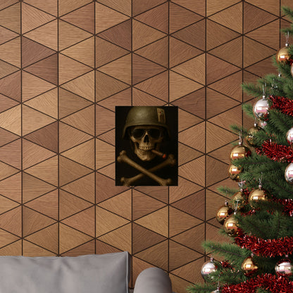 Ace – Tactical Skull Matte Poster