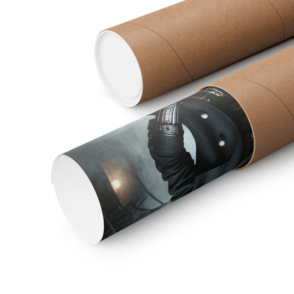 Gunslinger Matte Poster – Gritty Western-Inspired Wall Art for Gamers & Storytellers