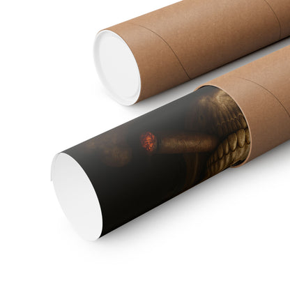 Ace – Tactical Skull Matte Poster