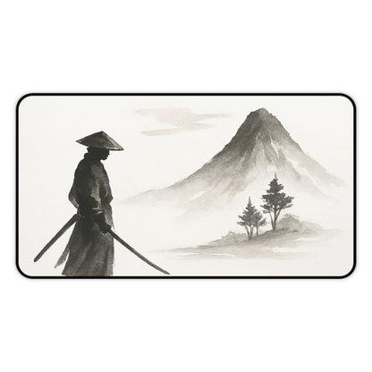 Serene Zen Desk Mat - Tranquil Office Decor, Gaming Mouse Pad, Japanese Aesthetic, Gift for Him or Her, Meditation Space