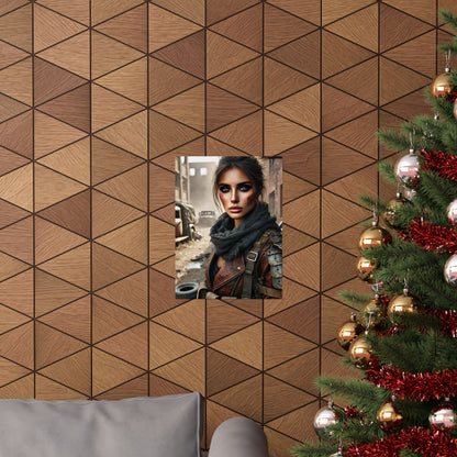 Bring the Wasteland to Your Walls – Matte Vertical Poster by Arctic Threadworks