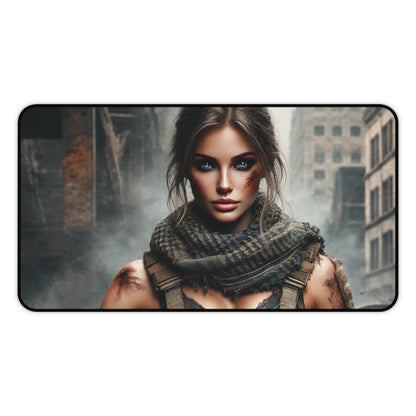 Warrior Woman Desk Mat