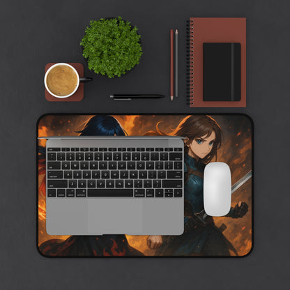 Epic Anime Desk Mat for Gaming & Home Office, Unique Desk Pad, Cool Desk Accessory, Gamer Gift, Anime Decor