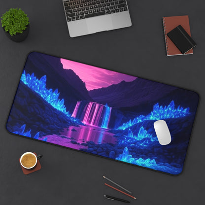 Enchanted Crystal Desk Mat | Aesthetic Desk Accessory for Gamers & Creatives, Gift for Holidays, Home Office Decor, Unique Stationery