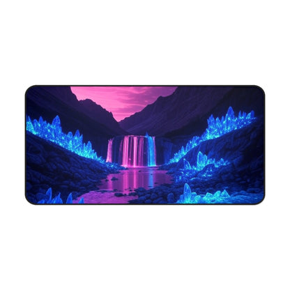 Enchanted Crystal Desk Mat | Aesthetic Desk Accessory for Gamers & Creatives, Gift for Holidays, Home Office Decor, Unique Stationery