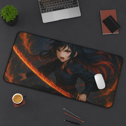 Anime Desk Mat for Gamers, Jujutsu Decor, Gaming Mousepad, Stylish Office Accessories, Perfect Gift for Nerds, Fantasy Theme
