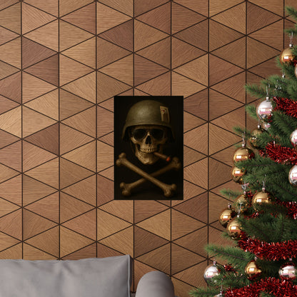 Ace – Tactical Skull Matte Poster