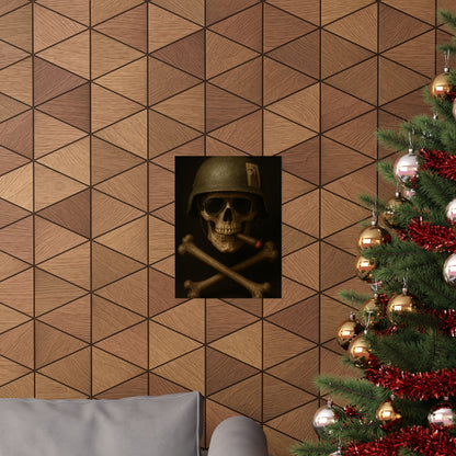 Ace – Tactical Skull Matte Poster