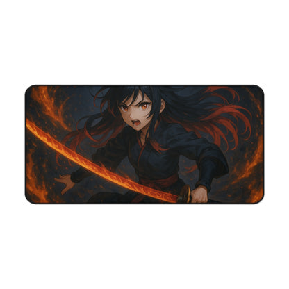 Anime Desk Mat for Gamers, Jujutsu Decor, Gaming Mousepad, Stylish Office Accessories, Perfect Gift for Nerds, Fantasy Theme