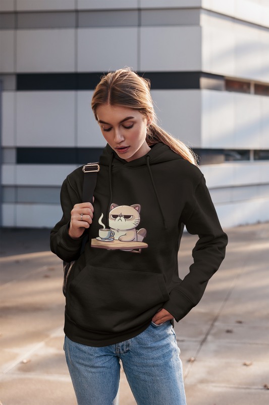 Grumpy Cat Coffee Hoodie