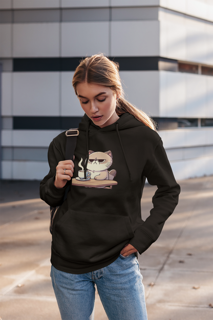 Grumpy Cat Coffee Hoodie