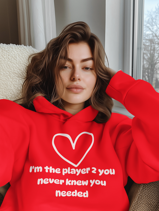 Gamer Hoodie - Player 2 Heavy Blend™ Hooded Sweatshirt 56 $ Hoodie Next Level Hoodies – Designed for performance and comfort. Arctic Threadworks Arctic Threadworks