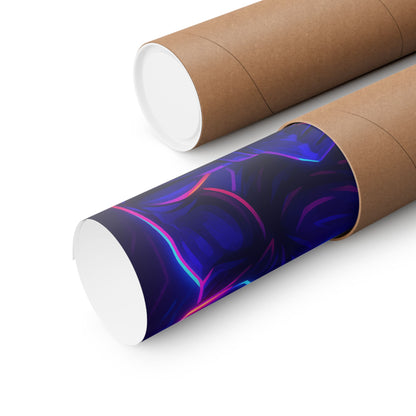 Transform Your Space with Our Matte Vertical Poster – Futuristic Football Gamer Edition