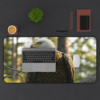 Desk Mat - Eagle Nature-Inspired Workspace Decor for Wildlife Lovers