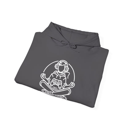 Chill Gamer Hooded Sweatshirt - Relaxed Style for Gamers