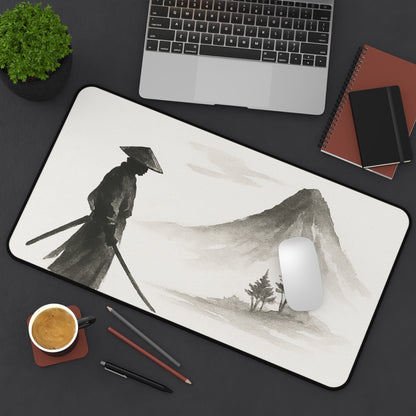Serene Zen Desk Mat - Tranquil Office Decor, Gaming Mouse Pad, Japanese Aesthetic, Gift for Him or Her, Meditation Space