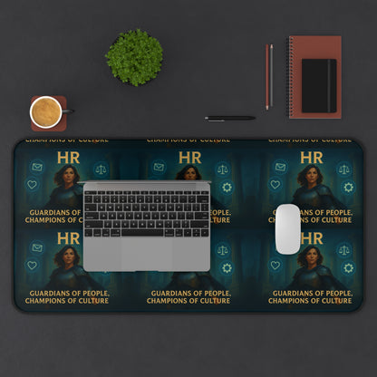 Empowering Desk Mat - Guardians of People, Champions of Culture | Office Gift, Home Office Decor, Motivational Mat, HR,