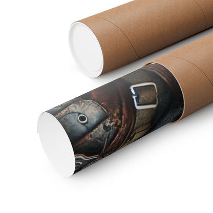 Bring the Wasteland to Your Walls – Matte Vertical Poster by Arctic Threadworks