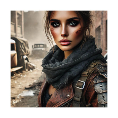Bring the Wasteland to Your Walls – Matte Vertical Poster by Arctic Threadworks