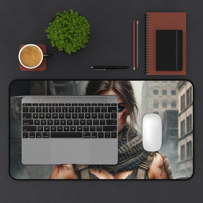 Warrior Woman Desk Mat