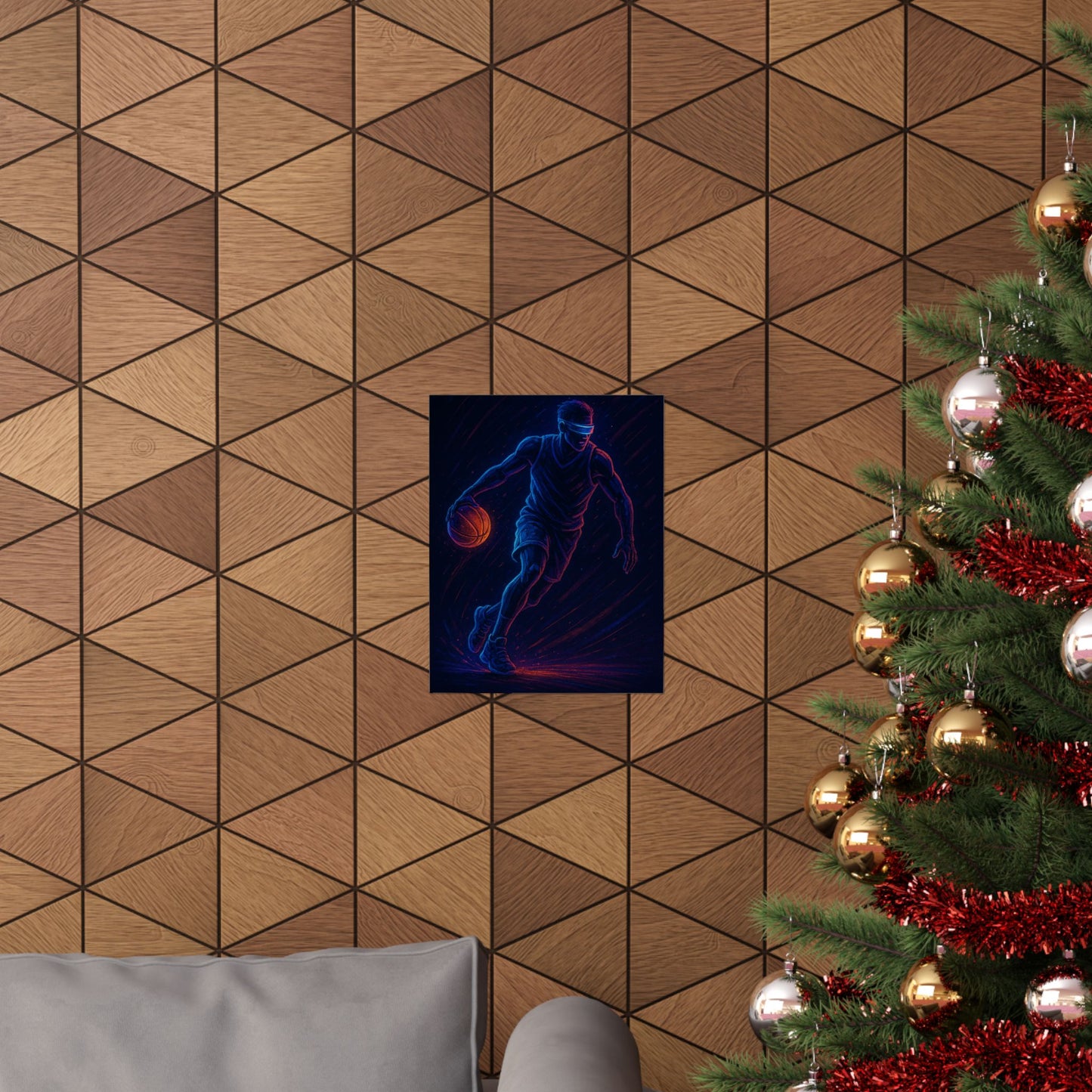 Basketball Gamer Poster – The Court Reimagined