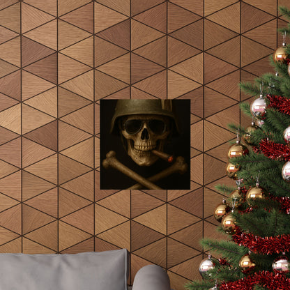 Ace – Tactical Skull Matte Poster