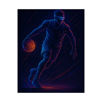 Basketball Gamer Poster – The Court Reimagined