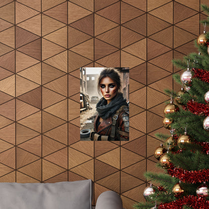 Bring the Wasteland to Your Walls – Matte Vertical Poster by Arctic Threadworks