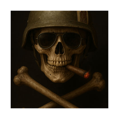 Ace – Tactical Skull Matte Poster