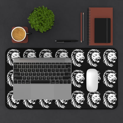 Lion Desk Mat - Stylish Office Decor for Animal Lovers