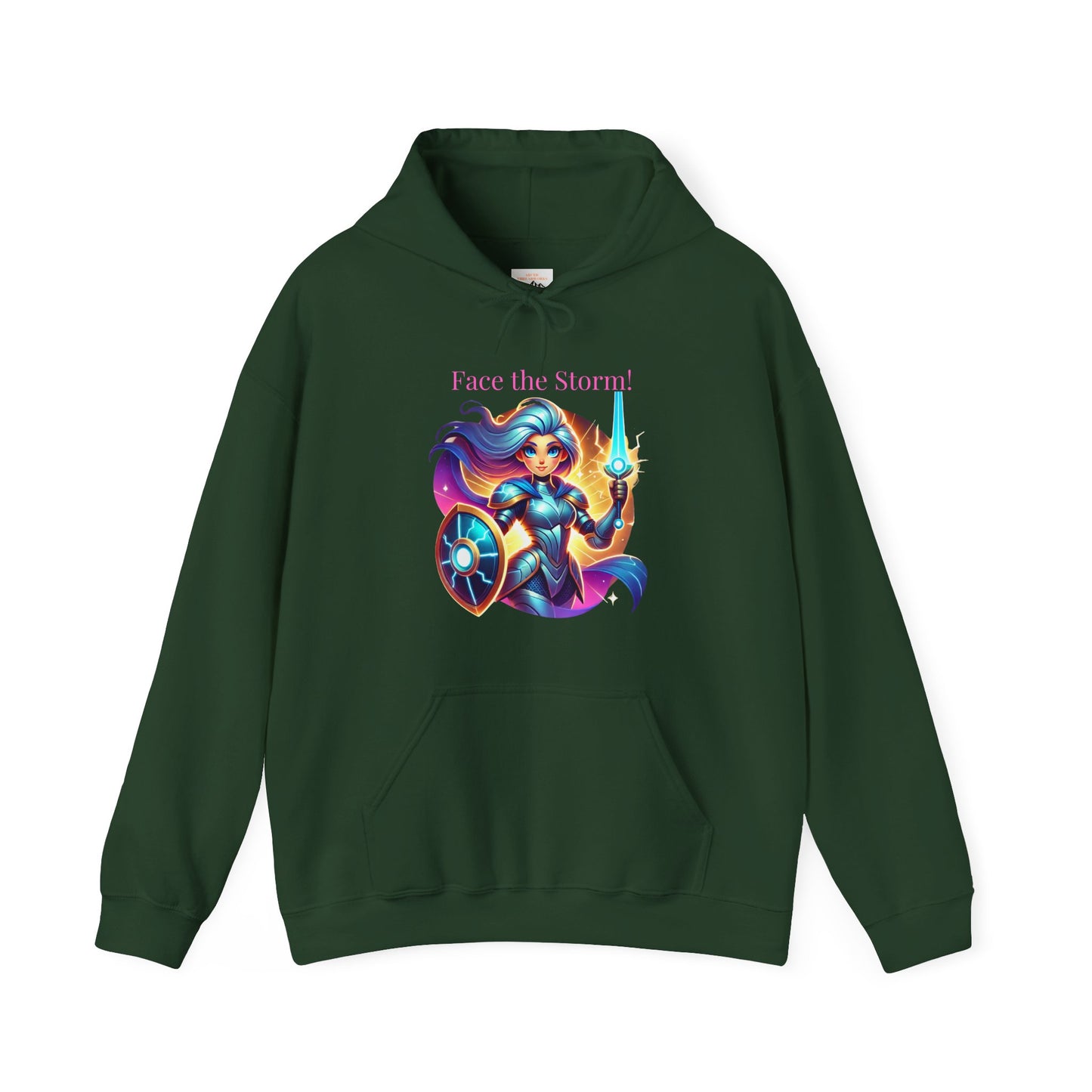 Hooded Sweatshirt - Face the Storm