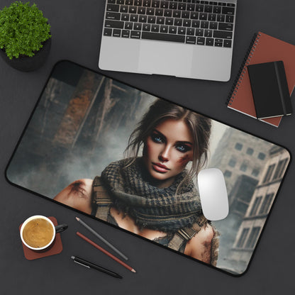 Warrior Woman Desk Mat