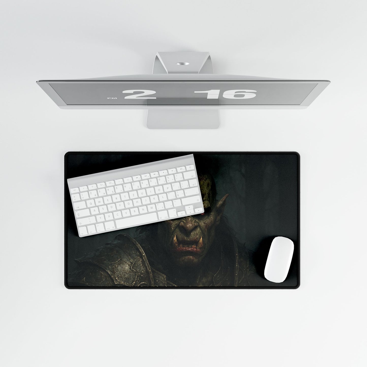 🖱️ "Wrath of the Ironhammer" – Fantasy Gaming Mouse Pad
