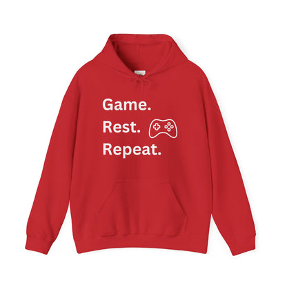 🎮 Game, Chill, Repeat Hoodie – The Perfect Blend of Comfort & Play