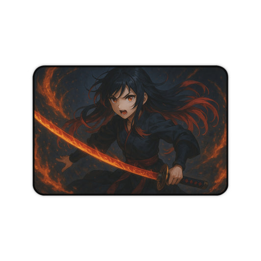 Anime Desk Mat for Gamers, Jujutsu Decor, Gaming Mousepad, Stylish Office Accessories, Perfect Gift for Nerds, Fantasy Theme