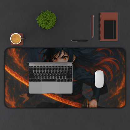 Anime Desk Mat for Gamers, Jujutsu Decor, Gaming Mousepad, Stylish Office Accessories, Perfect Gift for Nerds, Fantasy Theme