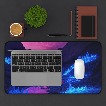 Enchanted Crystal Desk Mat | Aesthetic Desk Accessory for Gamers & Creatives, Gift for Holidays, Home Office Decor, Unique Stationery