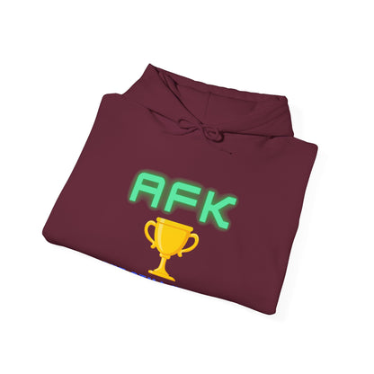 AFK But Still Winning Hoodie - Unisex Heavy Blend Sweatshirt for Gamers