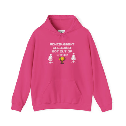 Hooded Sweatshirt - Achievement Unlocked: Got Out of Chair