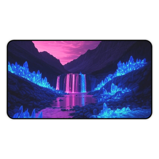Enchanted Crystal Desk Mat | Aesthetic Desk Accessory for Gamers & Creatives, Gift for Holidays, Home Office Decor, Unique Stationery