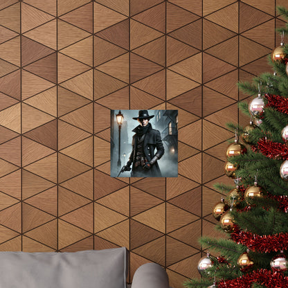 Gunslinger Matte Poster – Gritty Western-Inspired Wall Art for Gamers & Storytellers